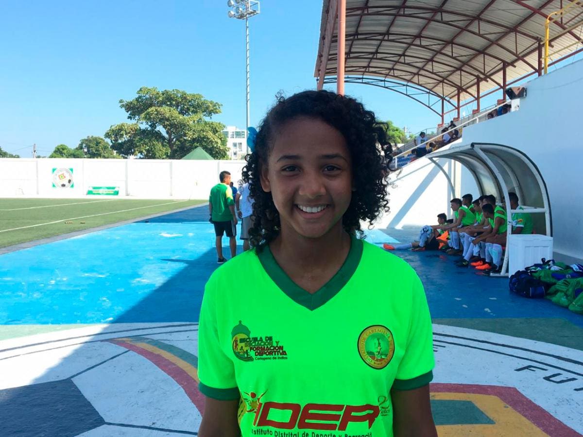 Yiara Gómez, jugadora cartagenera de IDER A.// Cortesía.