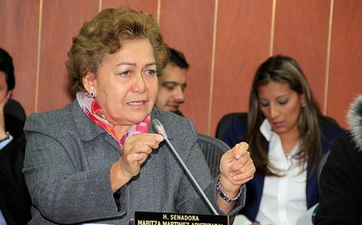 Daira Galvis, senadora de la República. archivo