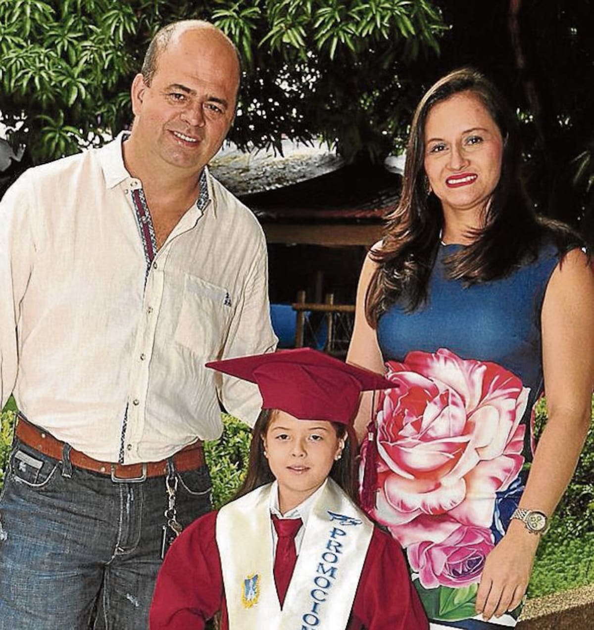 Oswaldo Giraldo, Licenia Gómez Alzate y Sofía Giraldo Gómez. CORTESÍA