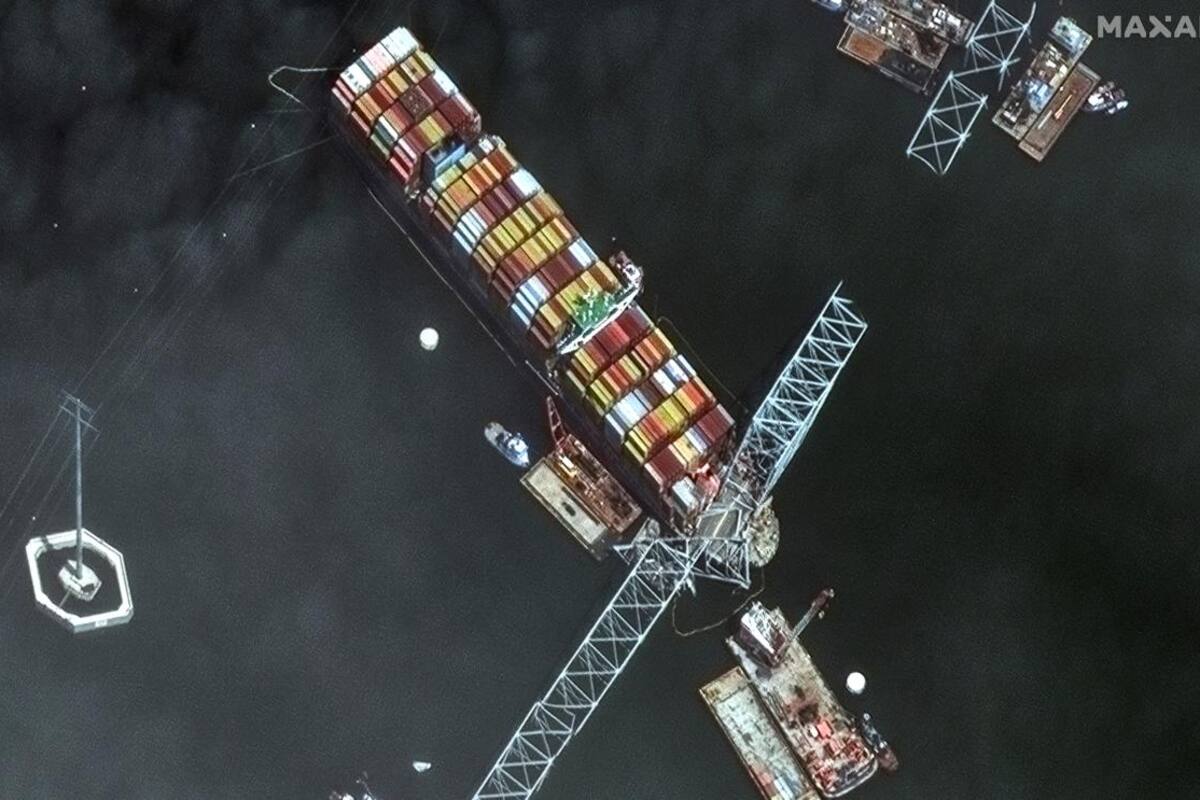 FBI abre investigación penal por accidente que derribó puente en Baltimore