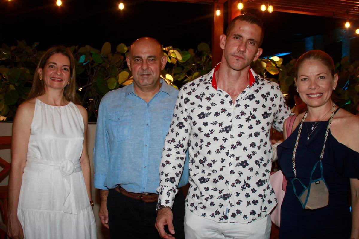 Katty Anaya, Roberto Hoyos, Giacomo Thiele y Edith Dager.