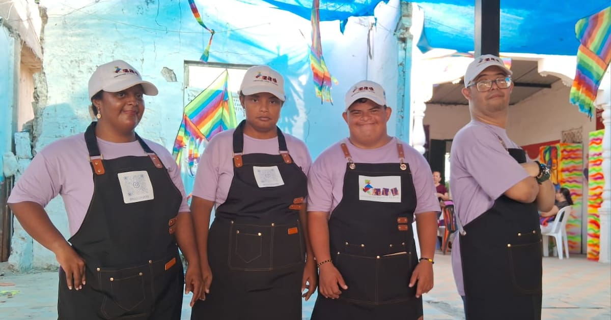 The restaurant in Olaya that employs 18 young people with Down syndrome