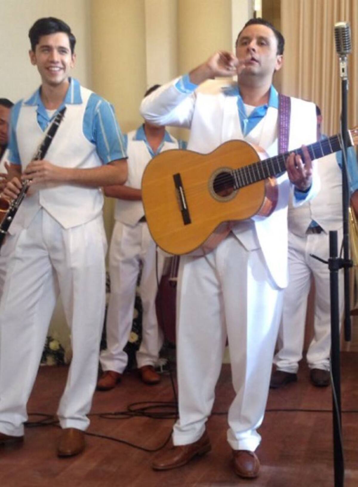 Boris García interpretando su personaje, Lezama. Cortesía