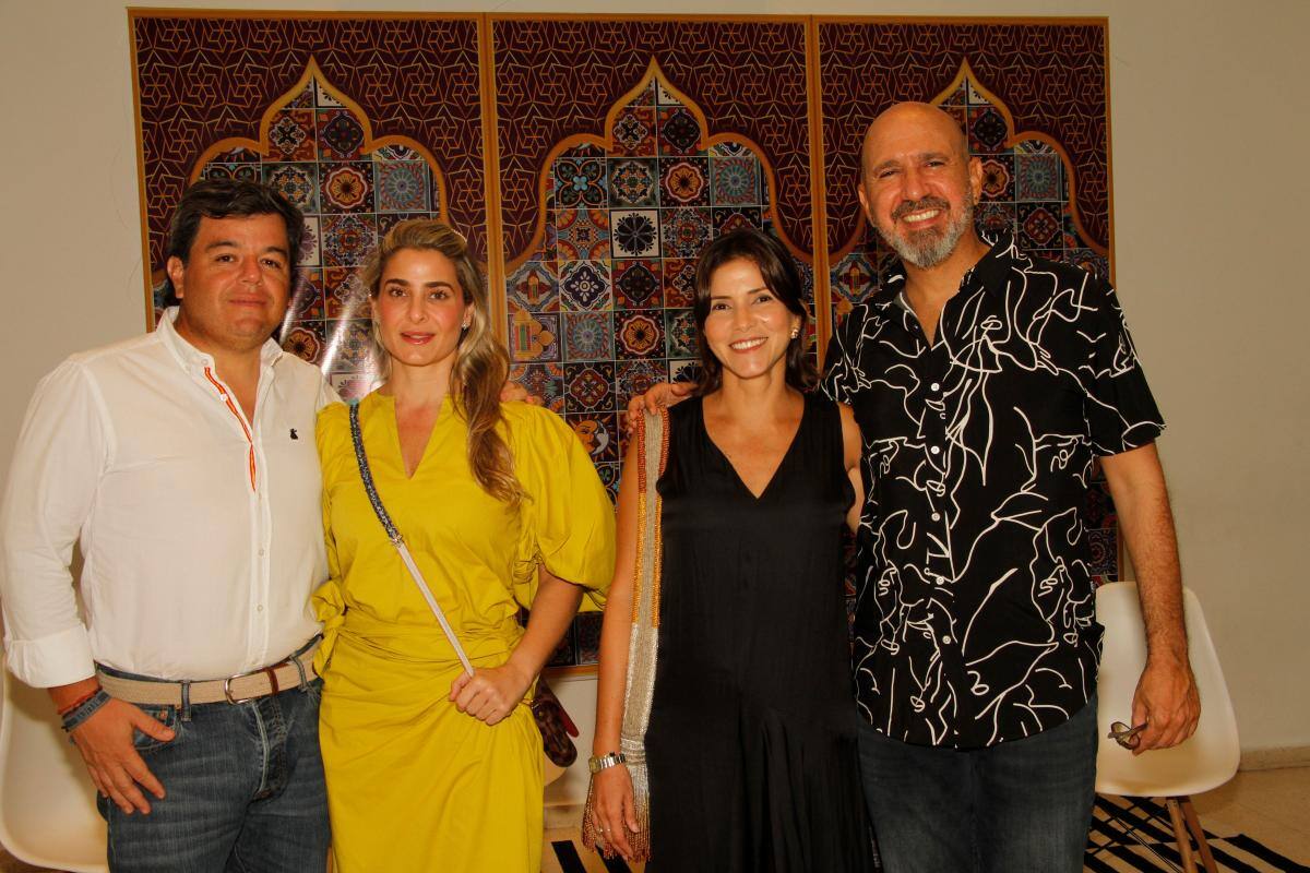 Luis Manuel Velarde, Mónica Farah, Paula Galofre y Munir Char.