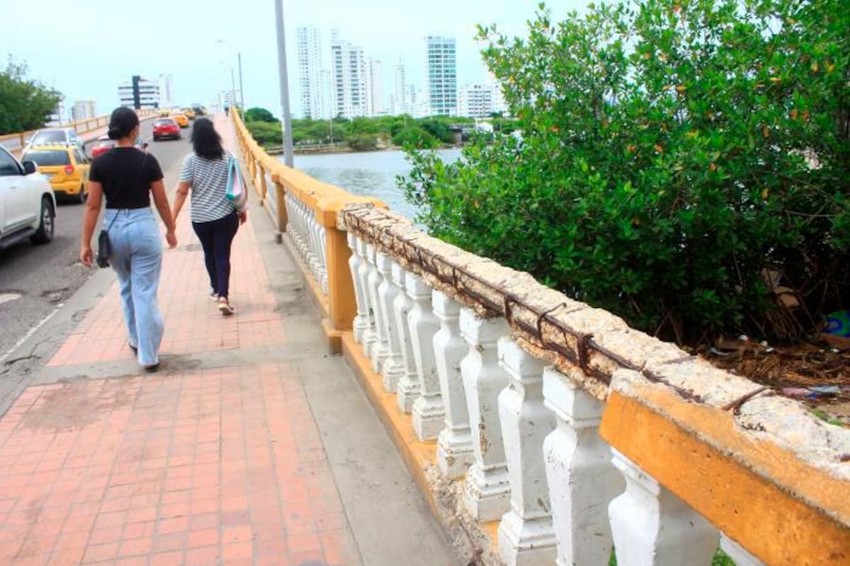 Al rescate de tres puentes: publican licitación para obras en Cartagena