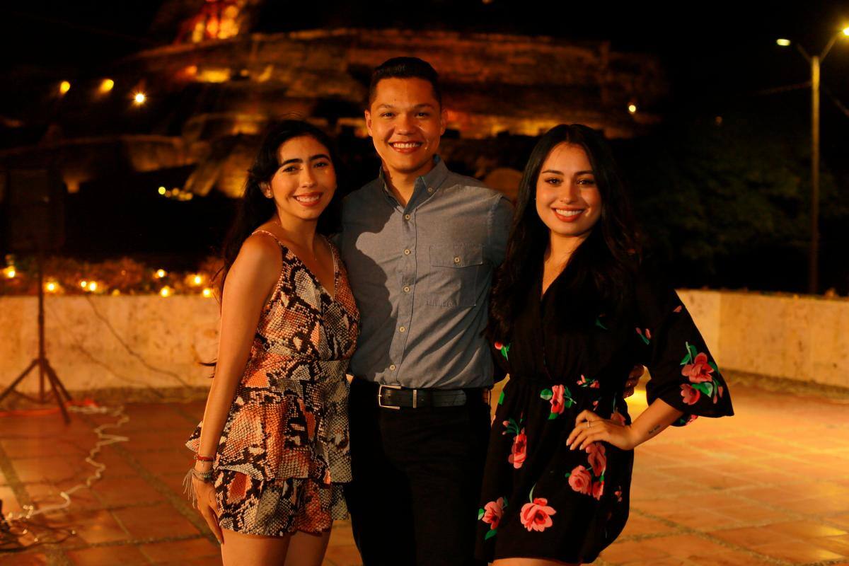 Animaría Celis, Arley Sánchez y Nicolle Buitrago.