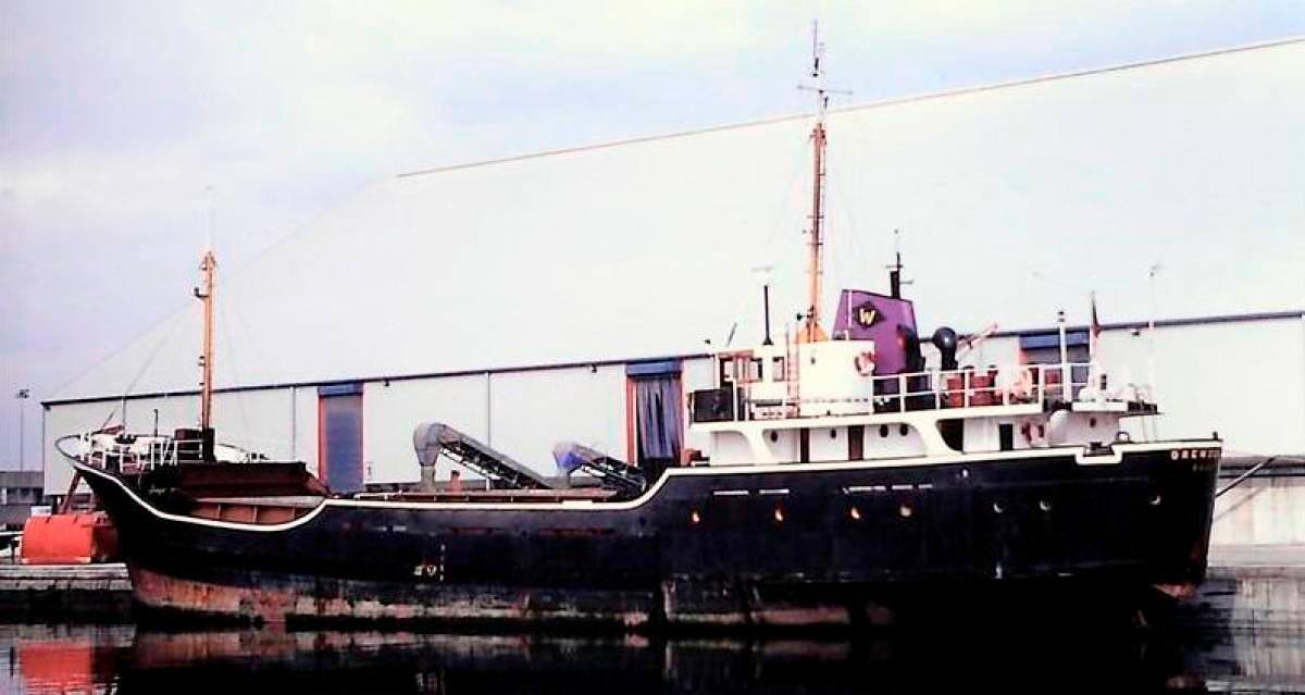 Barco Carmen I, de bandera boliviana, que desapareció en el Mar Caribe el 21 de enero de 2021.