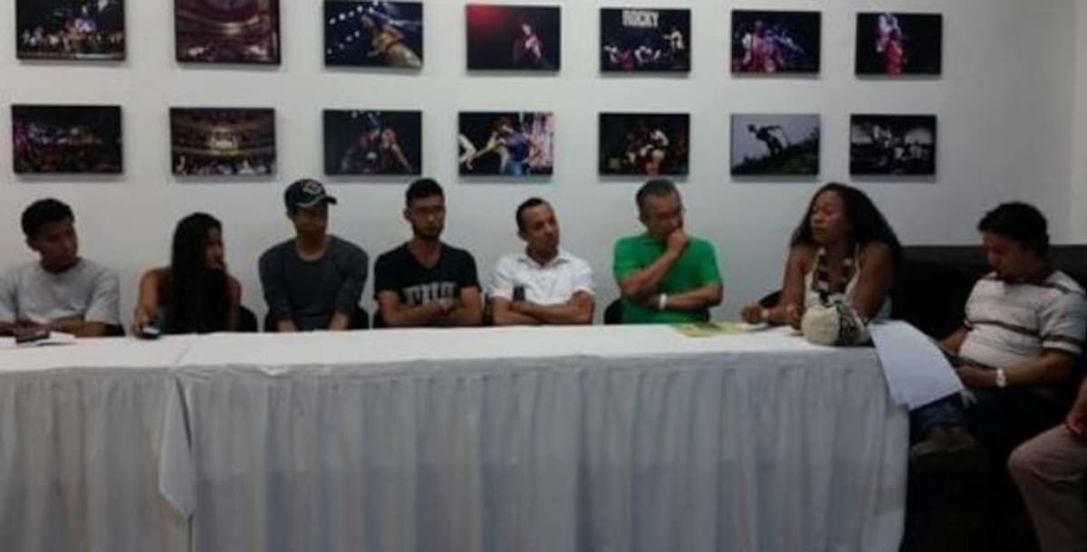 La convocatoria se abrió el 4 de noviembre pasado en presencia de un grupo de artistas que asistieron a Bellas Artes. Archivo.