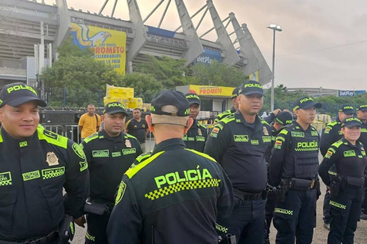 Listo el operativo de las autoridades para el partido Colombia-Venezuela