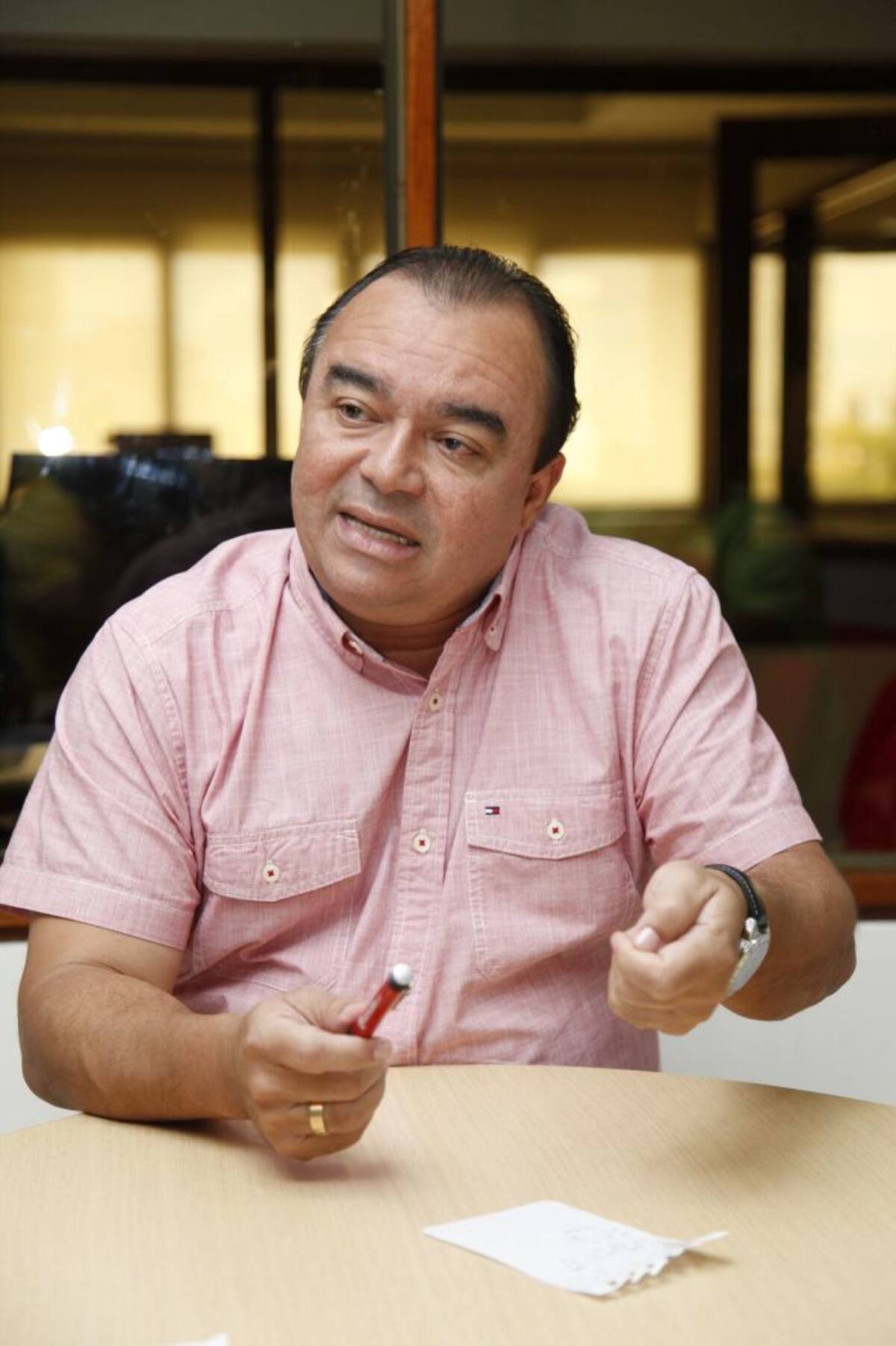 William García Tirado, gerente de Corvivienda. Aroldo Mestre-El Universal