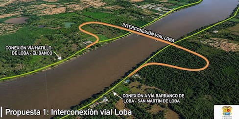 Adjudican megapuente Hatillo de Loba - Barranco de Loba: inversión y detalles
