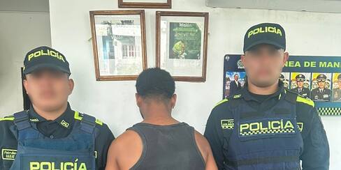Capturan a alias ‘el Omar’ con una pistola en el barrio Loma Fresca