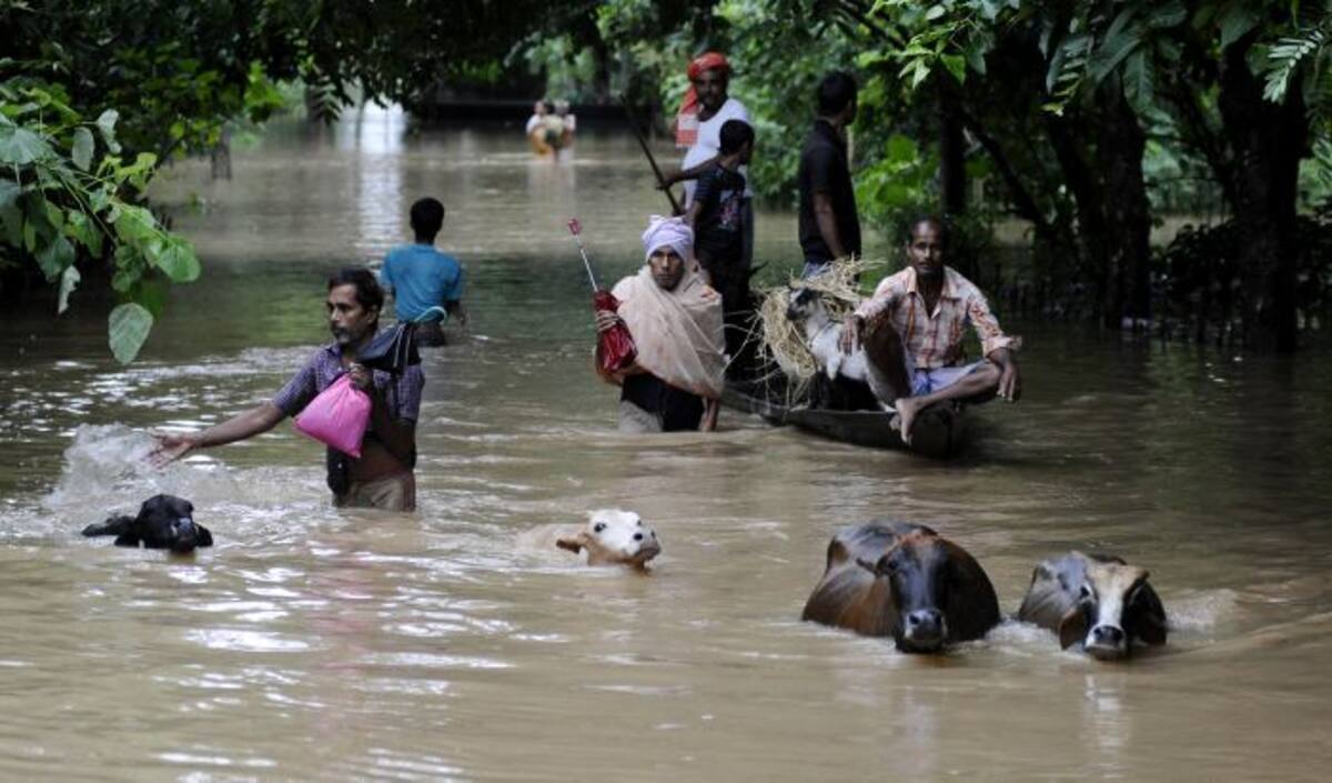 A comienzos de mes, las inundaciones en Cachemira dejaron más de 270 personas muertas. AFP BIJU BORO
