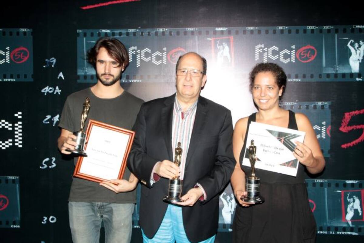 Agustín Silva, Marcelo Dalmazzo y Catalina Vergara.