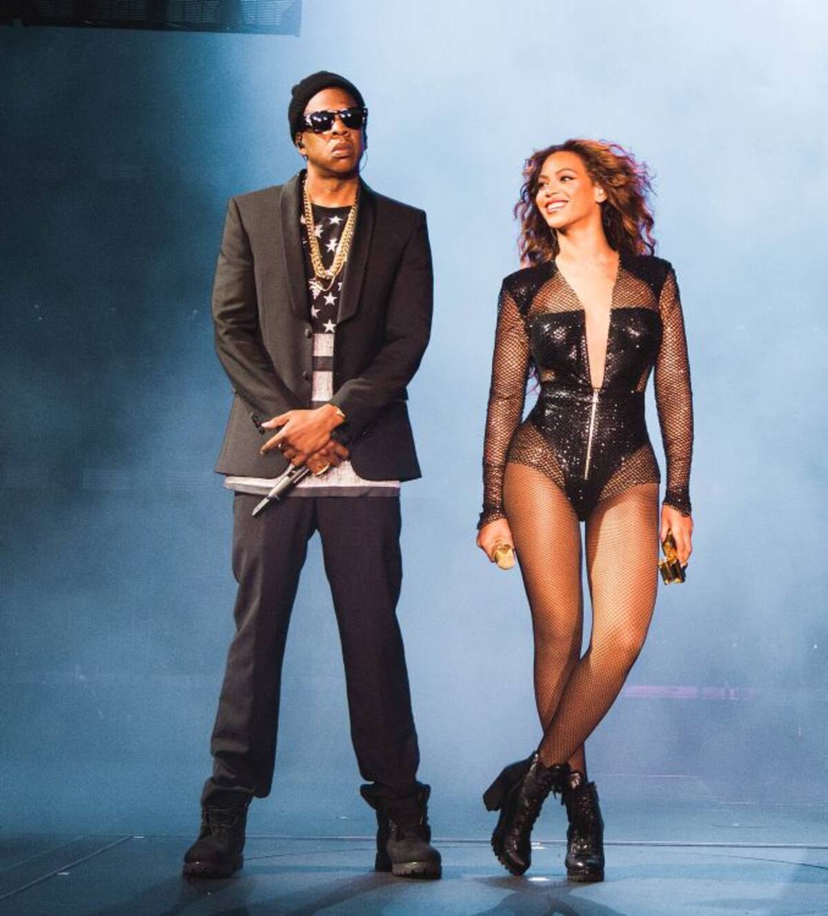 Beyonce y Jay Z. AP Robin Harper