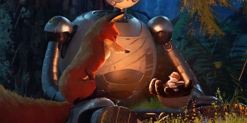 Robot Salvaje: una historia sobre alzar el vuelo y amar sin corazón