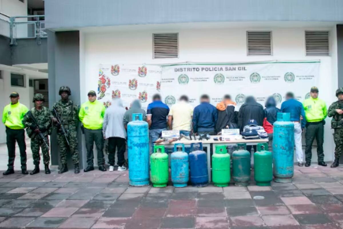 Banda hurtó $500 millones en cilindros de gas para venderlos en municipios