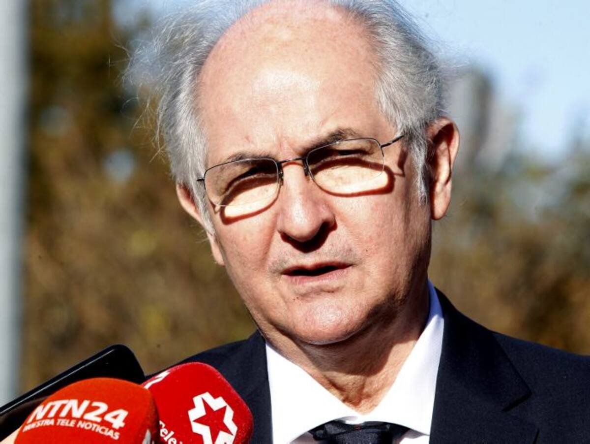 Antonio Ledezma, ex alcalde de Caracas que huyó de Venezuela. EFE