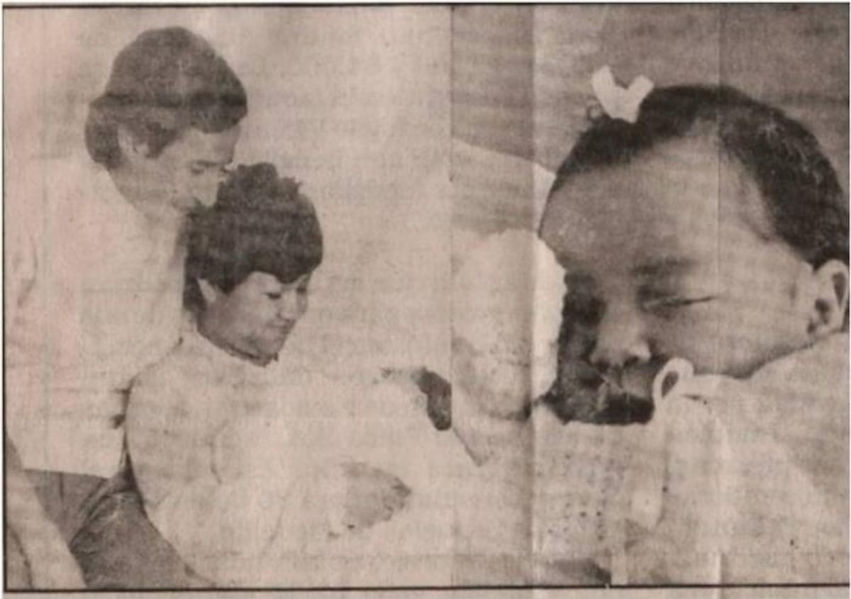 El 10 de enero de 1985 nació en Bogotá Diana Carolina Méndez, la primera niña 'probeta' de Colombia y Latinoamérica Cortesía