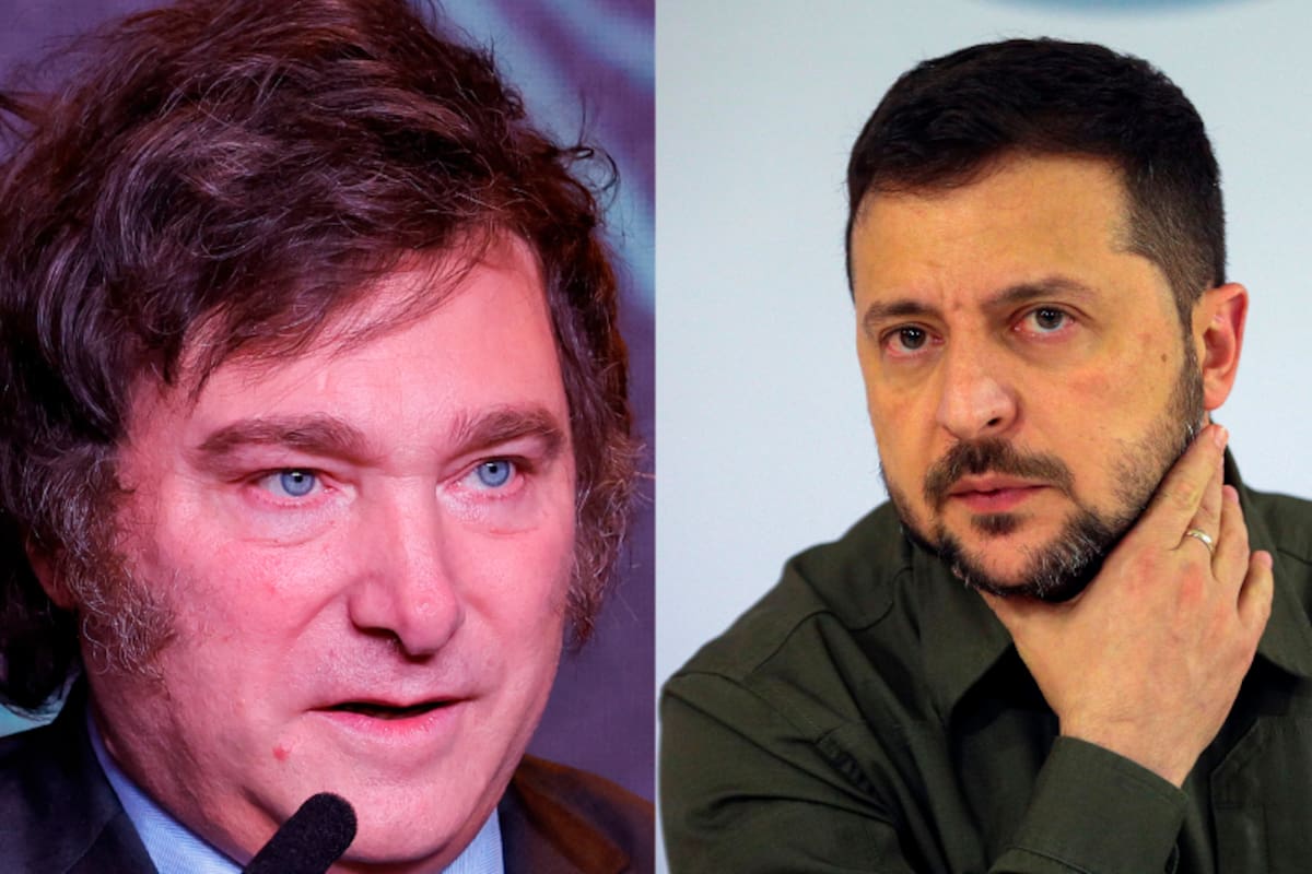 Esta fue la invitación que hizo Javier Milei a Volodímir Zelenski