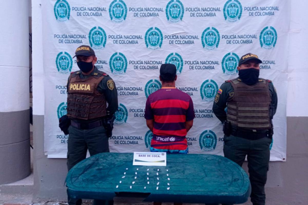 Cae ‘el Chicle’, presunto expendedor de drogas de Marialabaja