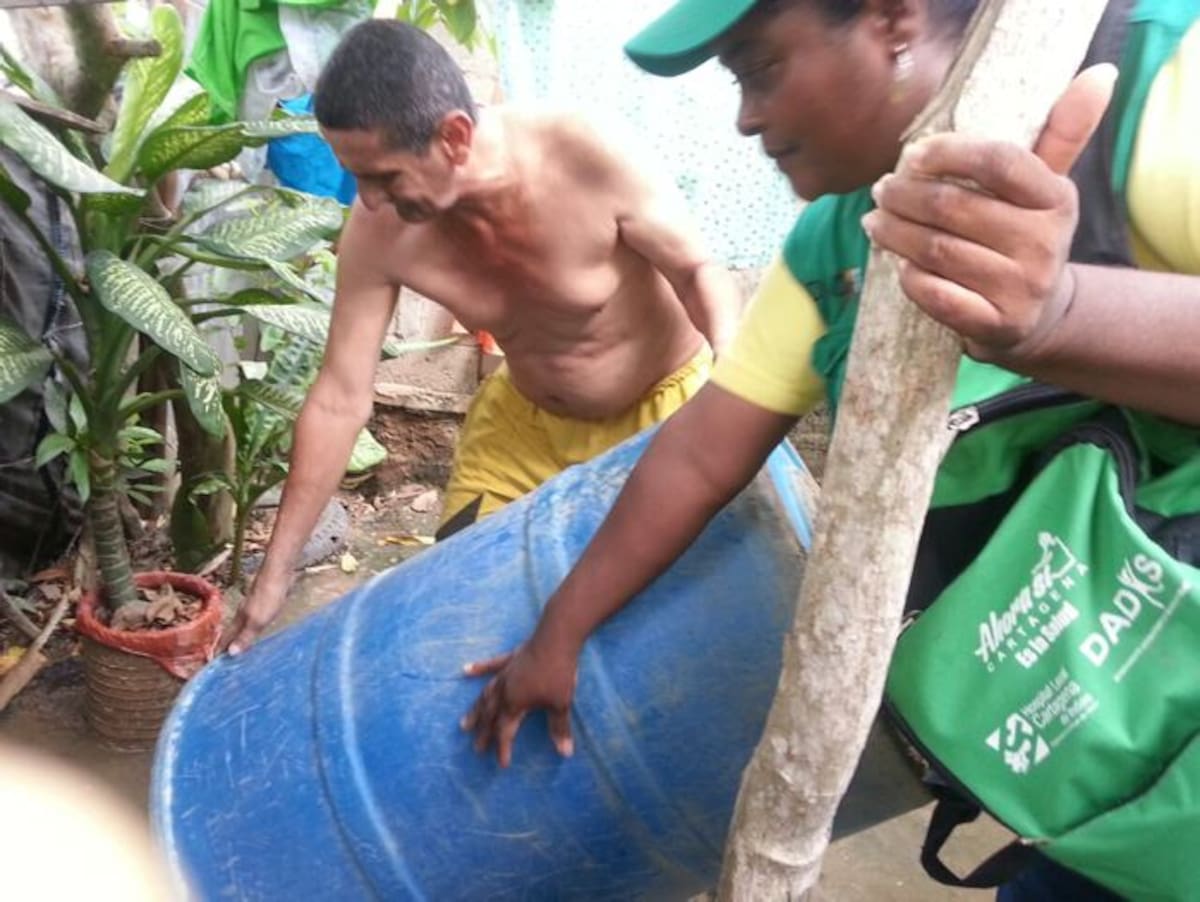Con fuerza llegó el virus del chikungunya al departamento de Bolívar, donde la semana pasada ya se estimaba que más de dos mil personas estaban contagiadas con la enfermedad transmitida pr el mismo vector del dengue. Cortesía