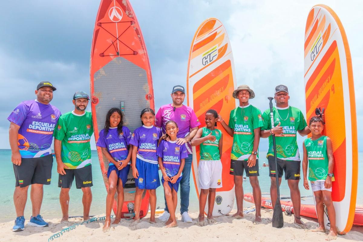 ¡Dando una mano!: Gobernación de Bolívar ayuda al deporte en Isla Fuerte