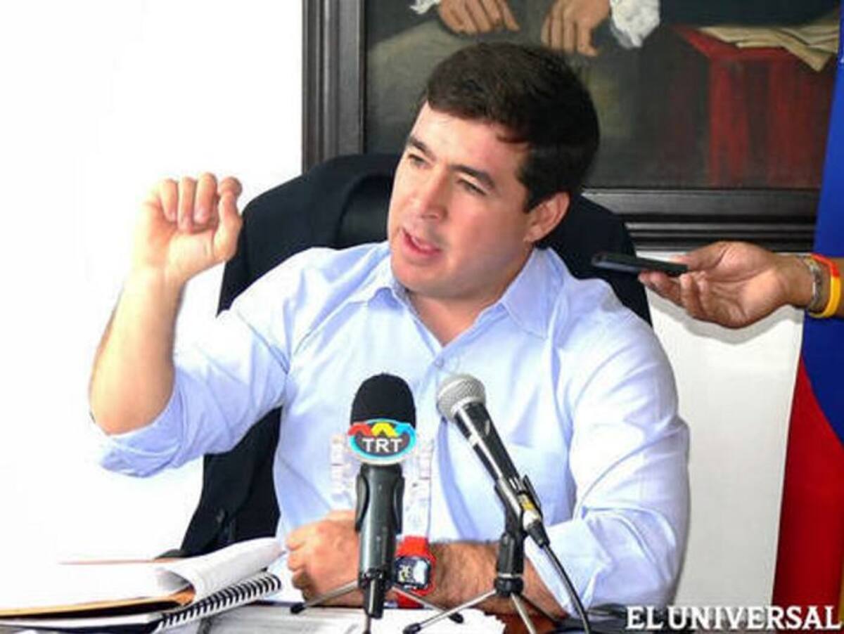 Daniel Ceballos, opositor venezolano detenido. El Universal de Caracas