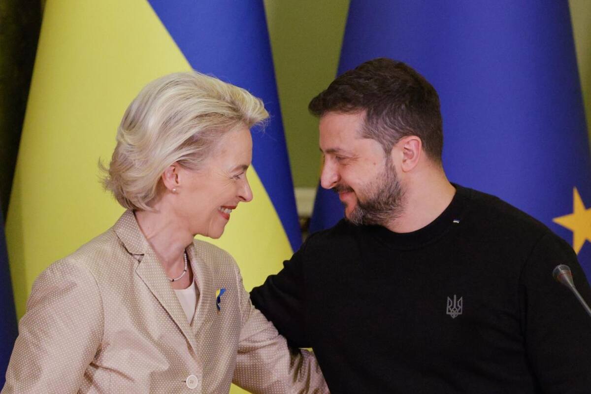 “Hoy la historia de Ucrania y Europa ha dado un paso correcto”: Zelenski