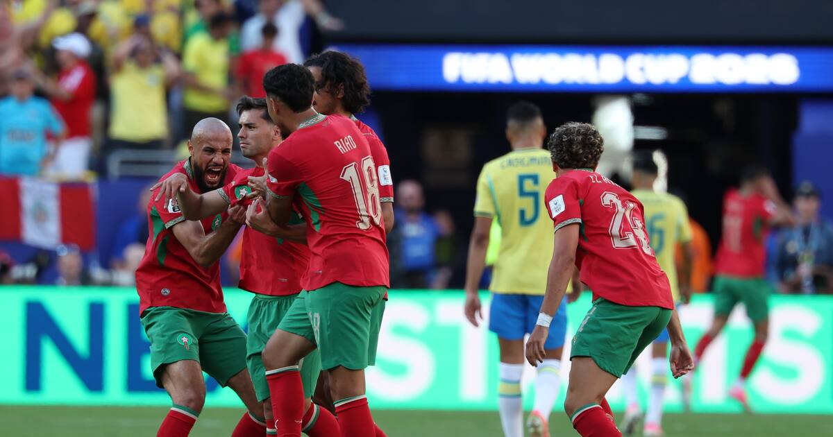 Marruecos hizo historia en partido contra Brasil en el Mundial: dato da la vuelta al mundo