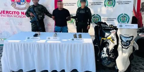 Capturaron a presunto integrante de ‘Los Pachencas’ con explosivos para drones