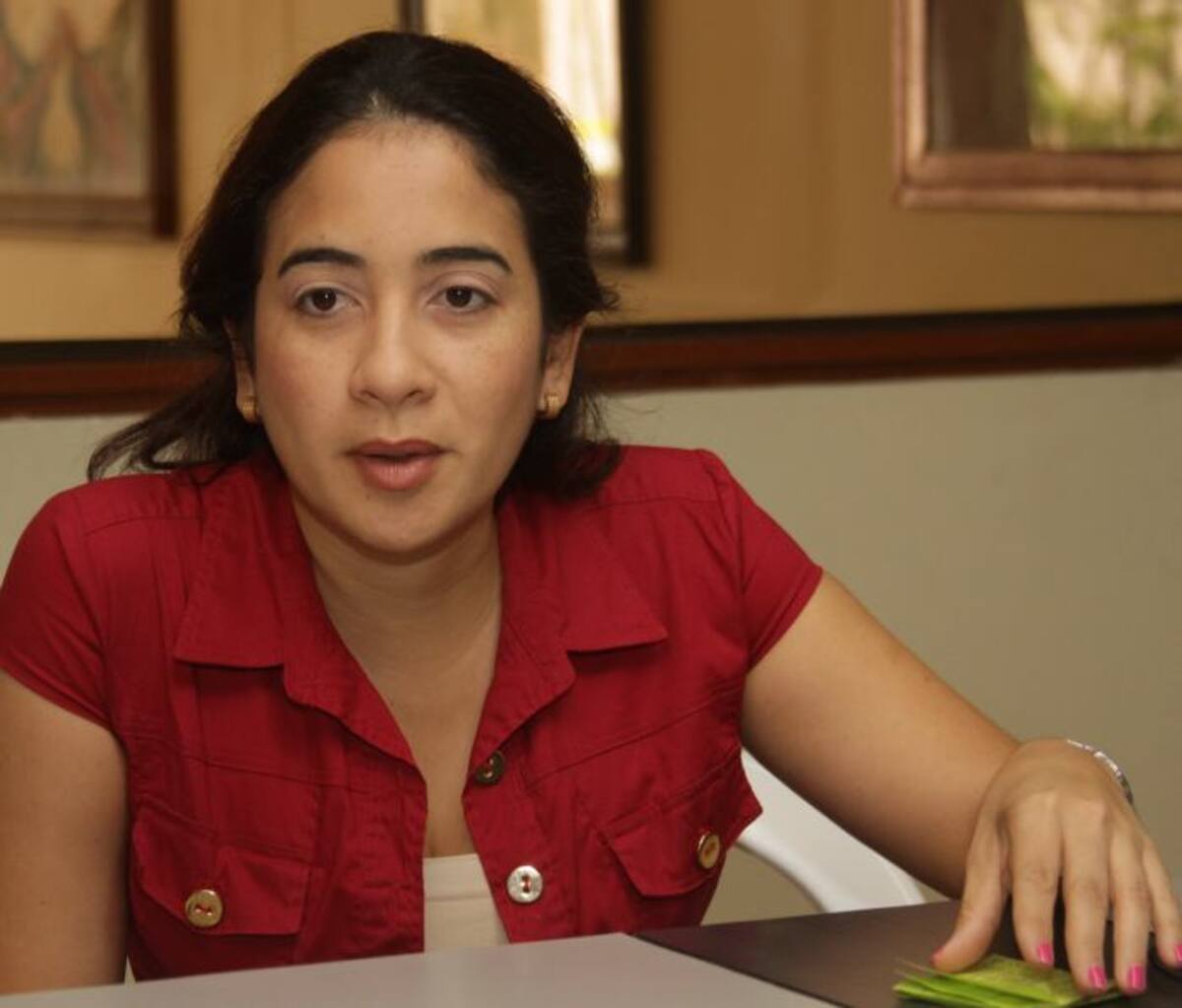 María Elena Vélez, exsecretaria del Interior y directora de Corvivienda archivo.