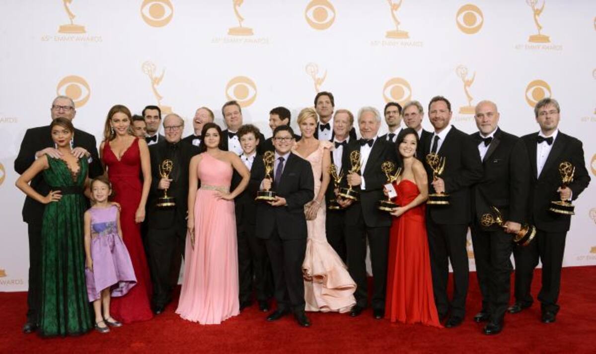 Los actores de la comedia "Modern Family" AP Dan Steinberg