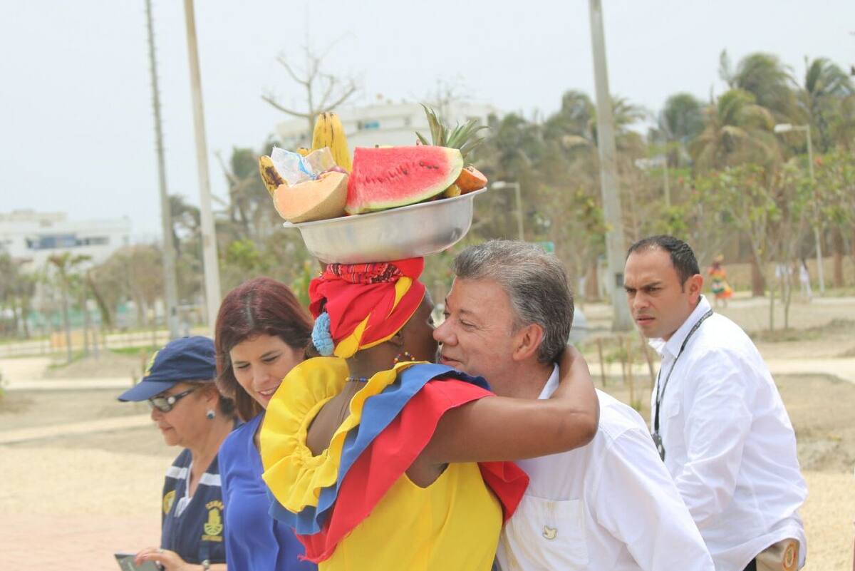 Apertura oficial del Anillo Vial Malecón de Crespo. Cristian Agamez - El Universal