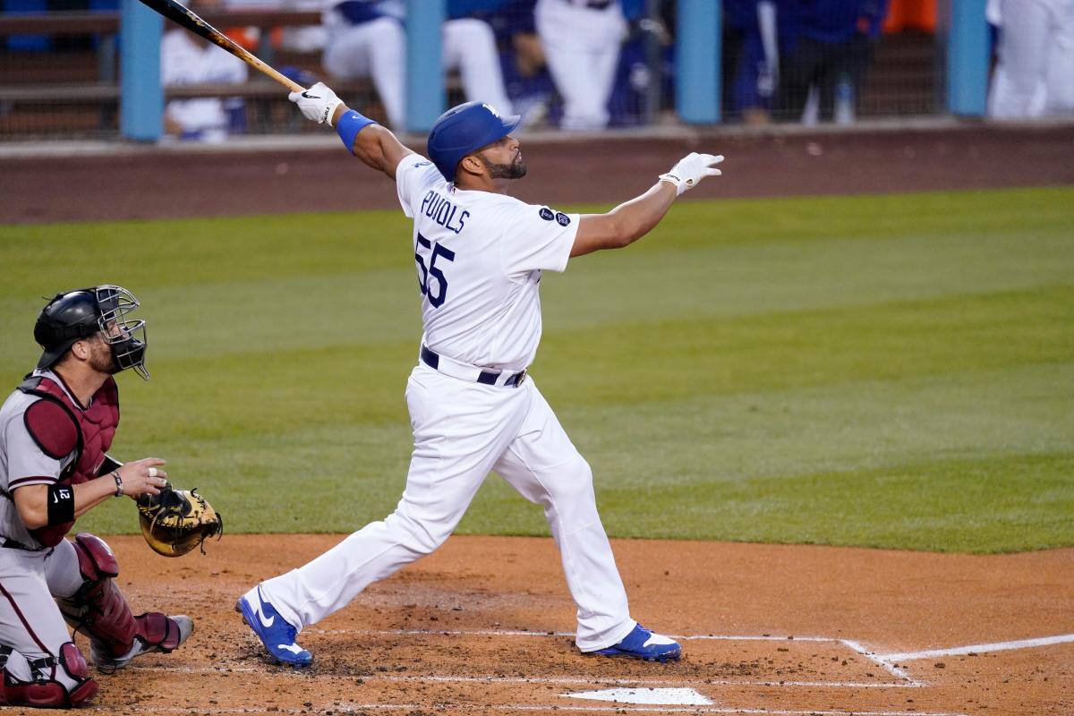(VIDEO) Así fue el primer cuadrangular de Pujols con los Dodgers