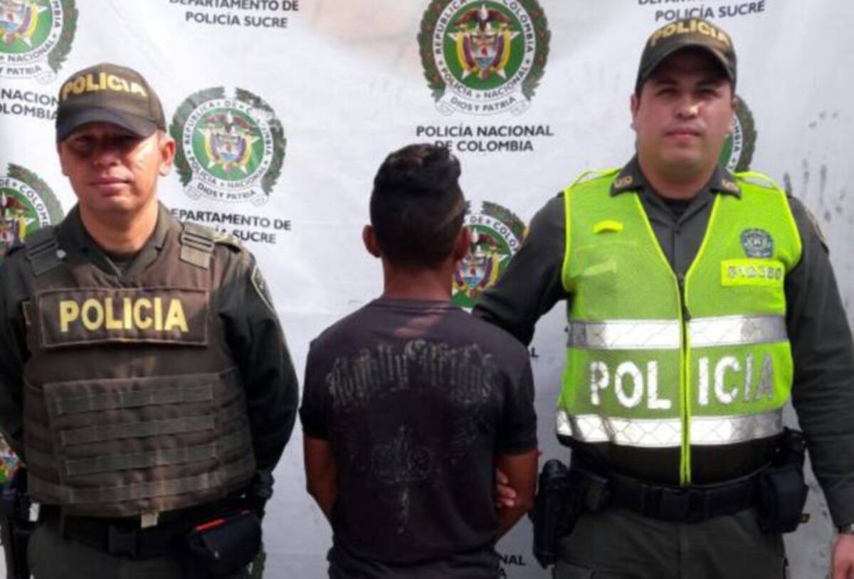 José Miguel Velázquez Montero, capturado.