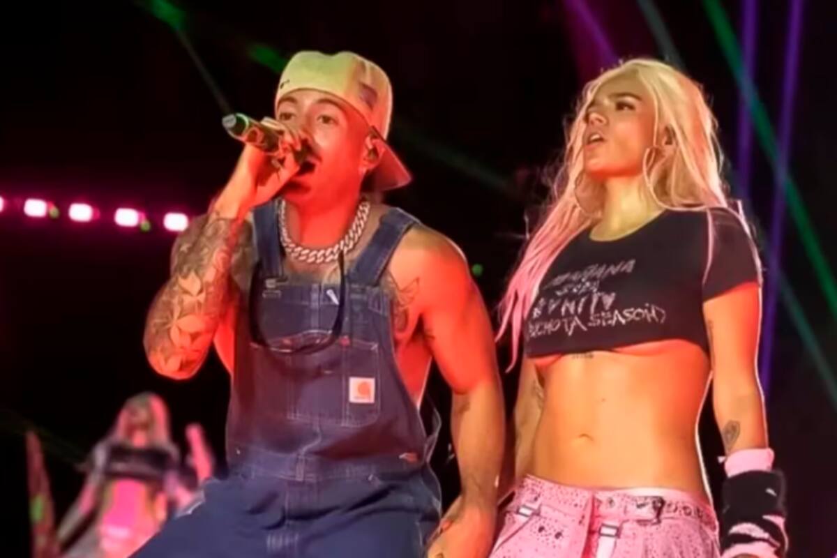 Video: ¡Qué calor! Karol G perrea con Feid y se van tomados de la mano
