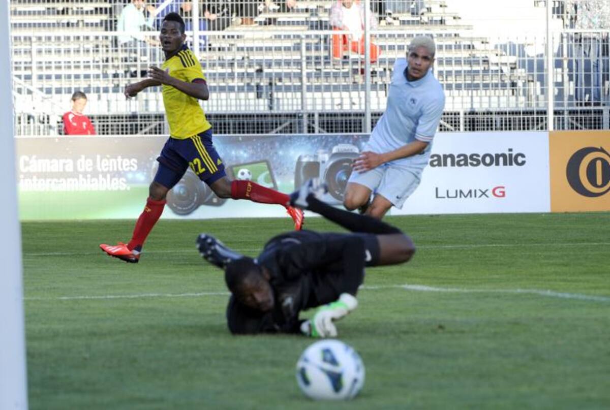 Colombia se clasificó a la final por anticipado tras vencer a Francia. AFP