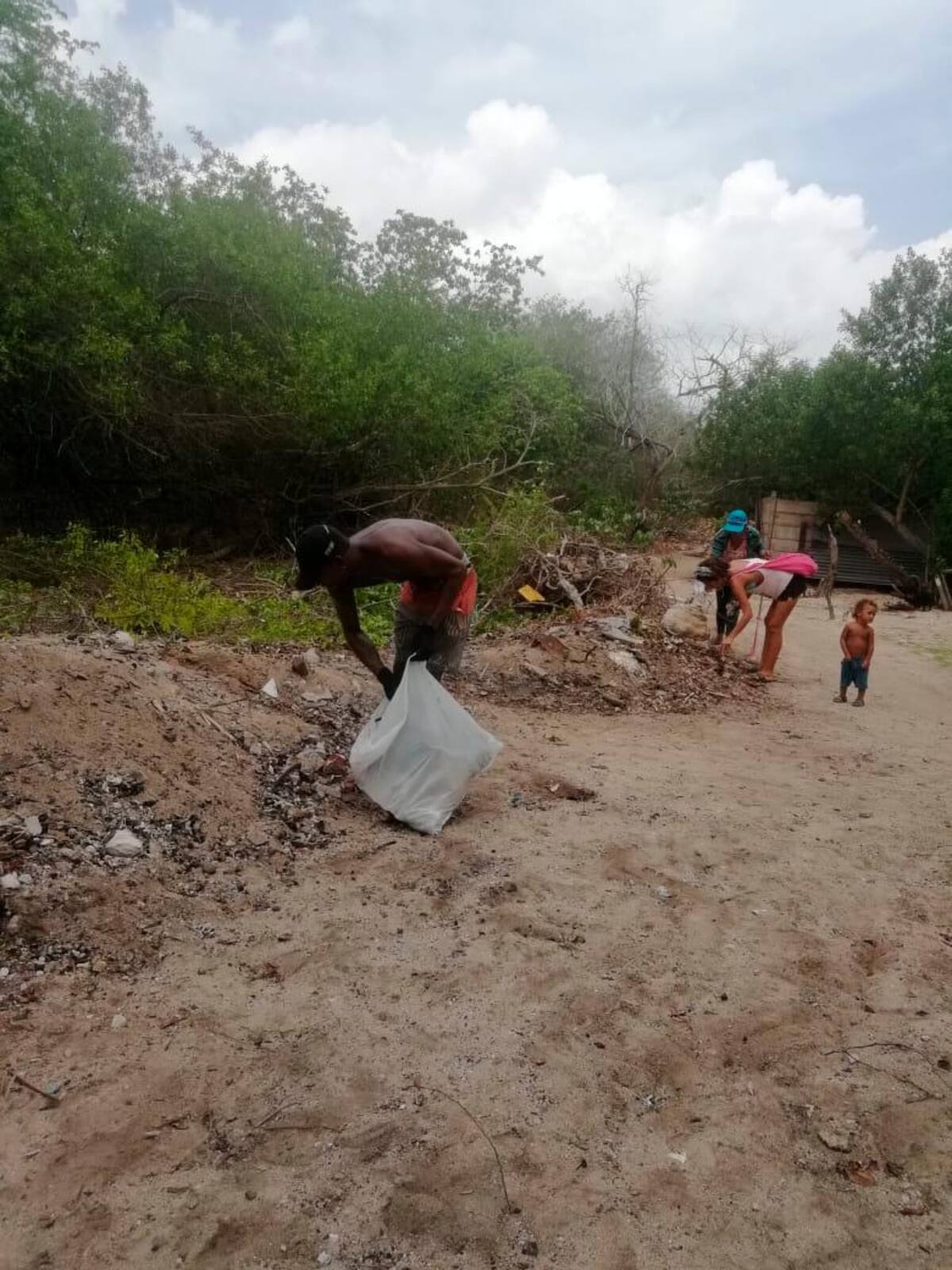 La comunidad requiere del apoyo de las autoridades y de los actores del turismo de la zona. Foto//Cortesía.