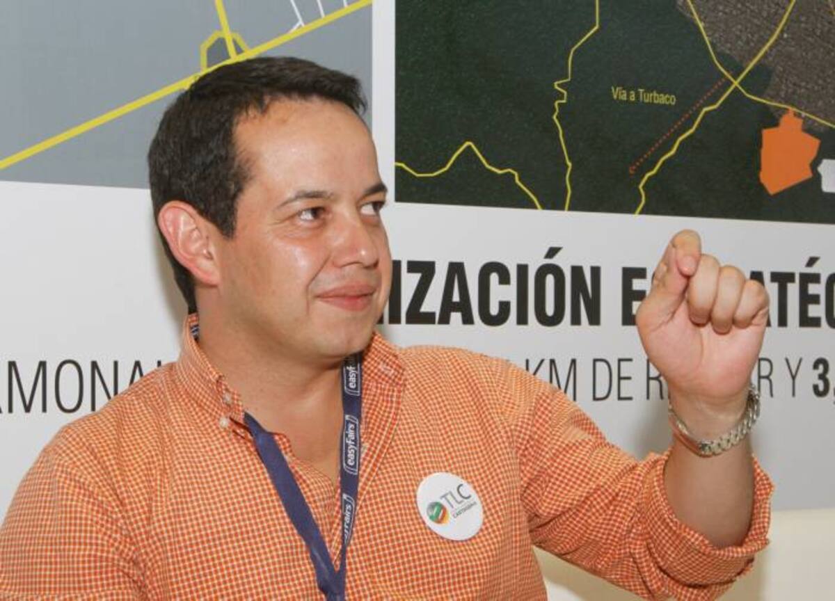 Jorge Salamanca, vocero del Terminal Logístico de Cartagena. JULIO CASTAÑO - EL UNIVERSAL