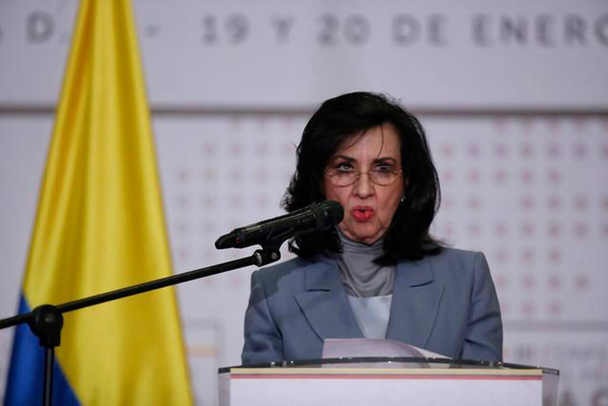 Claudia Blum - Canciller de la República. // Colprensa.