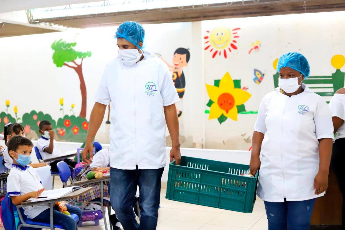 ¡Atención!, suspendida la entrega del PAE en Cartagena