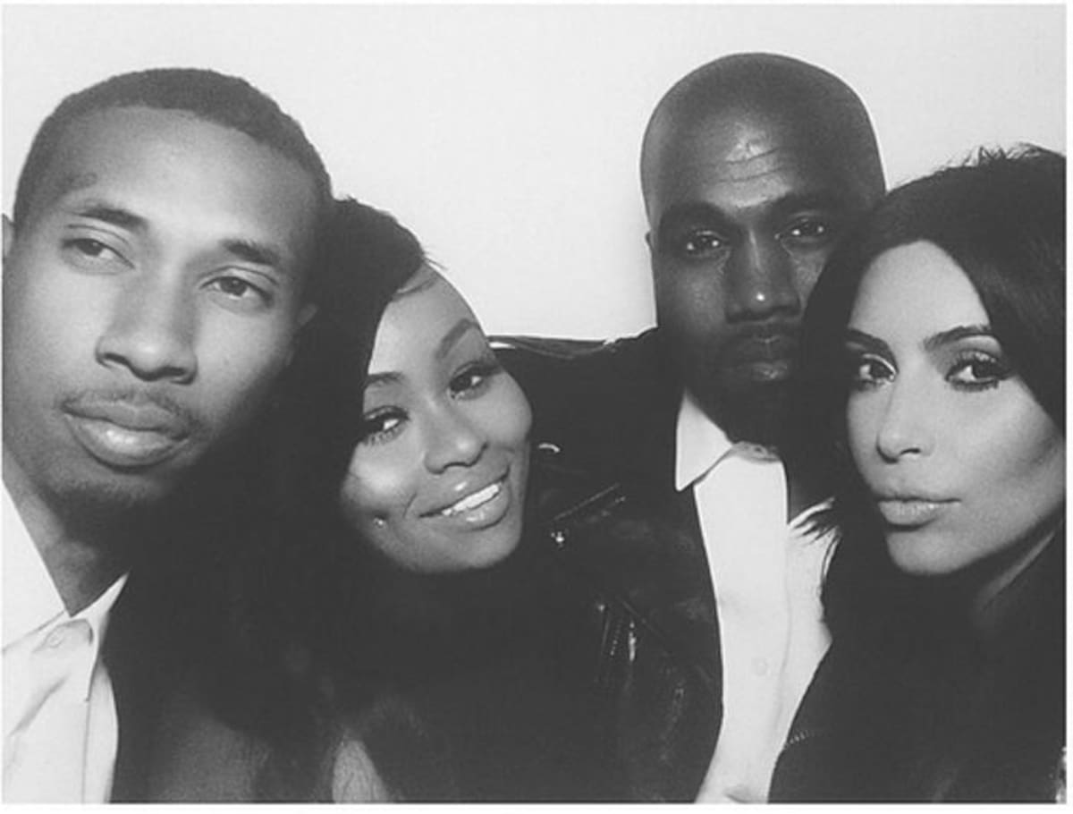 El rapero Tyga asistió a la celebración Fotos tomadas de Instagram