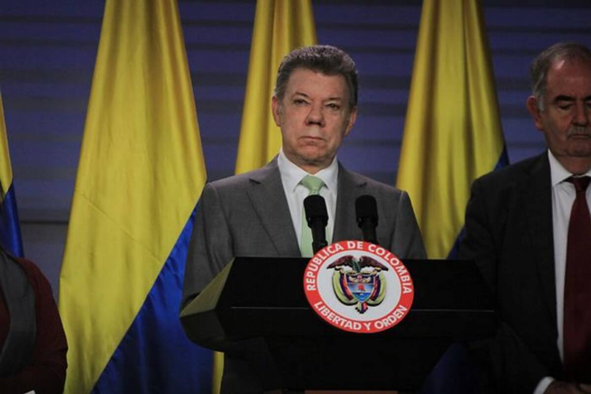 Juan Manuel Santos. Colprensa.