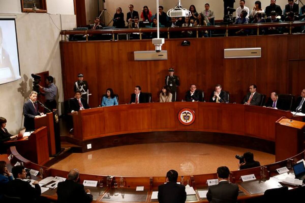 El Congreso tenía una potestad amplia para hacer modificaciones que tienen que ver con la participación y el umbral. //Colprensa.