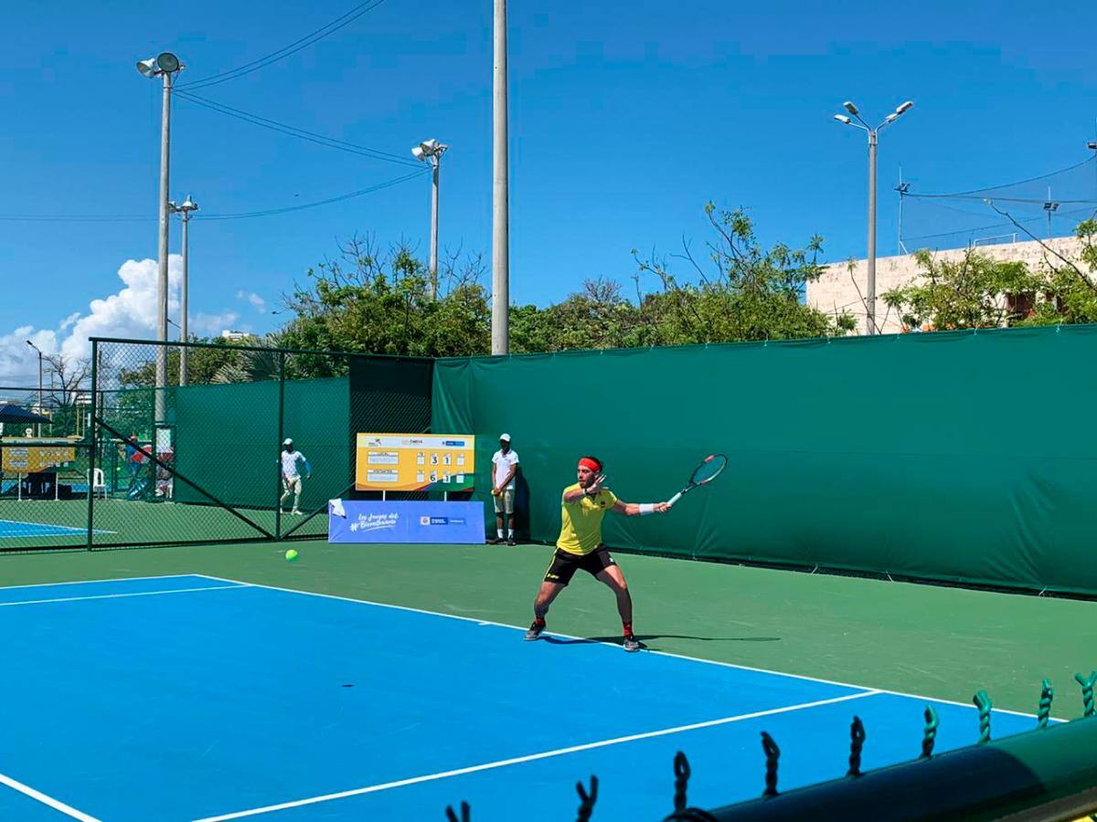 Samuel Serrano (Bolívar) perdió en octavos de final. // El Universal
