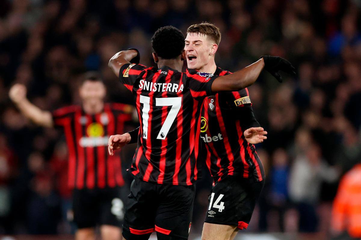 Video: así fue el gol de Luis Sinisterra con el Bournemouth