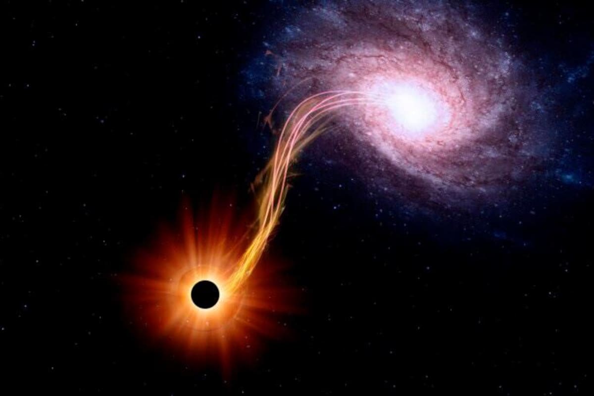 Órbitas impredecibles cerca del agujero negro de la Vía Láctea