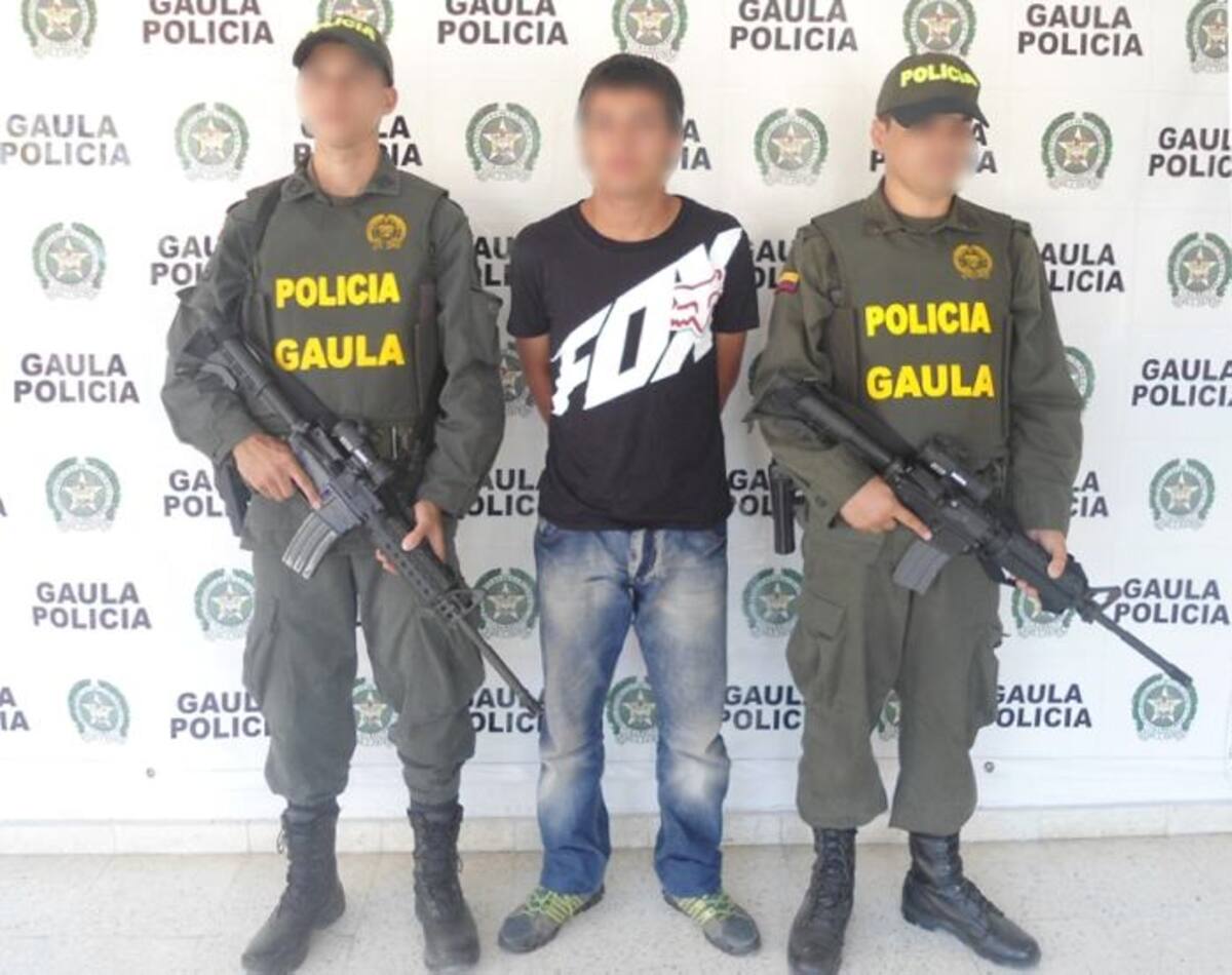 En el operativo se capturó a un sujeto conocido con el alías de Memo. CORTESÍA