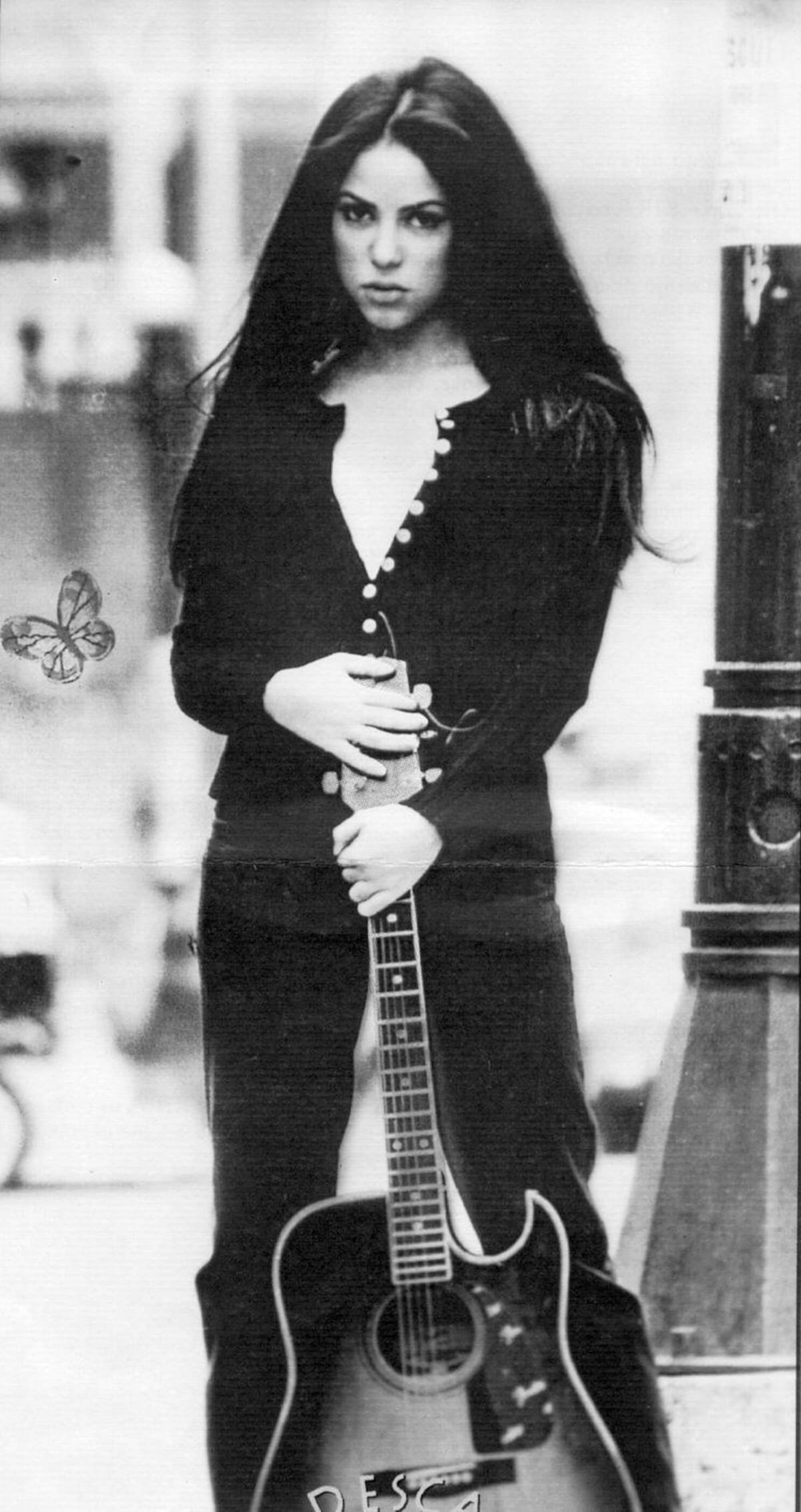 Shakira en 1995. //Foto: archivo